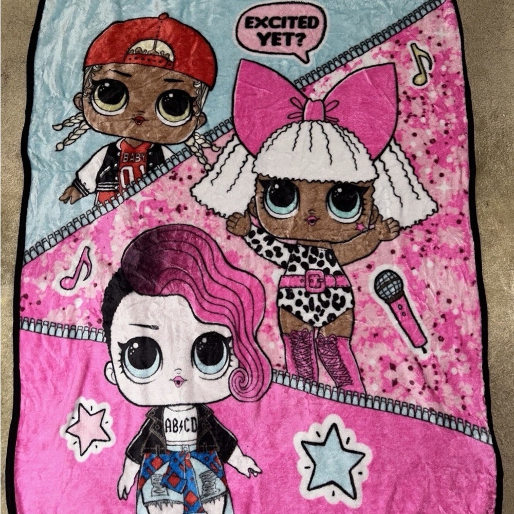 LOL Surprise Doll Silky Touch Throw Blanket 50" x 60" G5